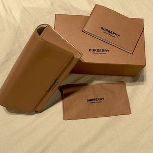 Authentic Burberry Eyewear Accessories NO SUNGLASSES,Box/Case/Cloth/Booklet only